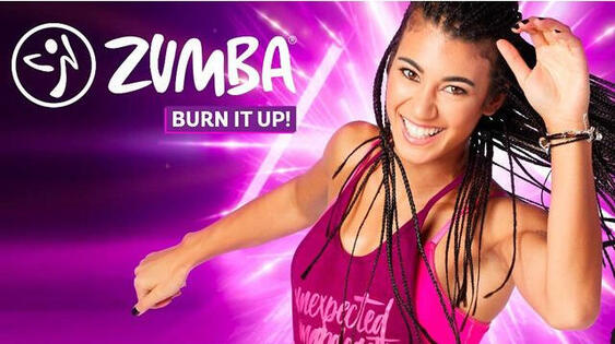 Zumba burn it up!